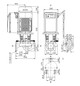 Wilo Trockenläufer-Energiesparpumpe CronoLine IL-E 50/180-7,5/2, 7,5 kW, mit Differenzdruckgeber