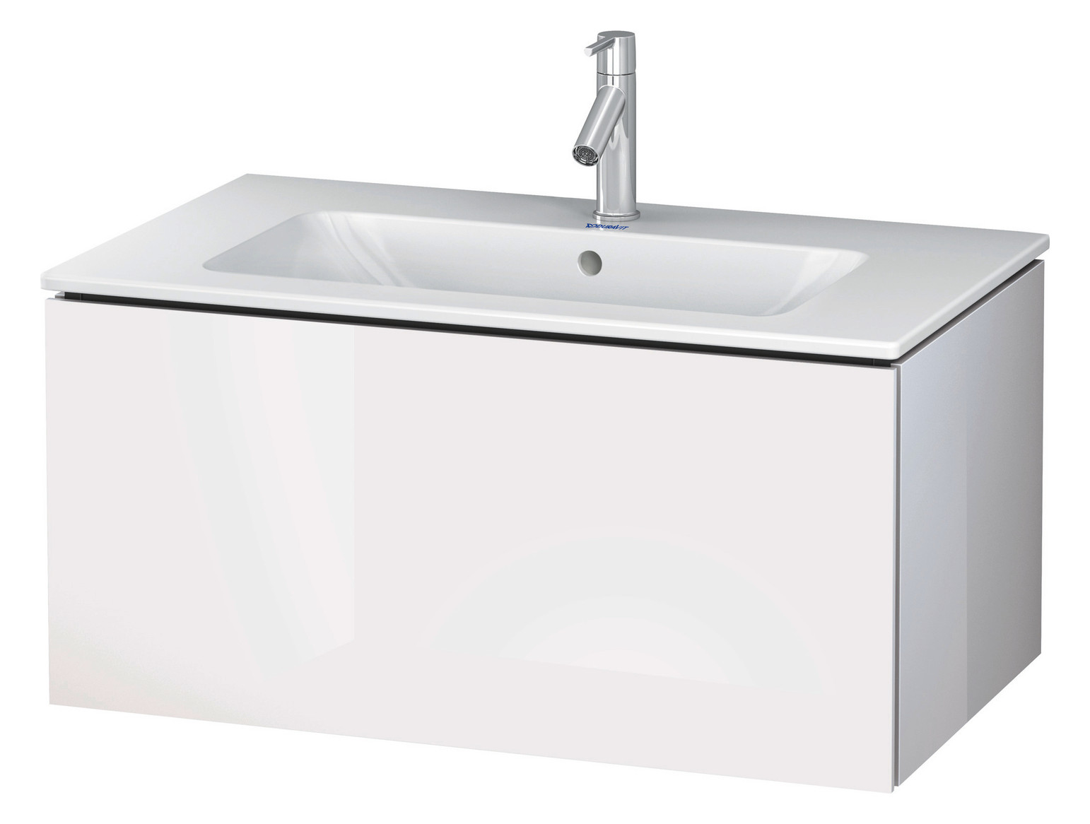 Duravit Waschtisch-Unterschrank L-Cube 82 x 48,1 cm, eiche terra, 1 Auszug, wandhängend Duravit Waschtisch-Unterschrank L-Cube 82 x 48,1 cm, eiche terra, 1 Auszug, wandhängend