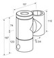 Pneumatex Schmutzabscheider Zeparo ZTMI 20, G 3/4, mit Magnetwirkung und Isolierung, DIRT