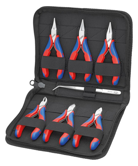 KNIPEX-Elektronikzangen-Set 002016 - 7-teilig