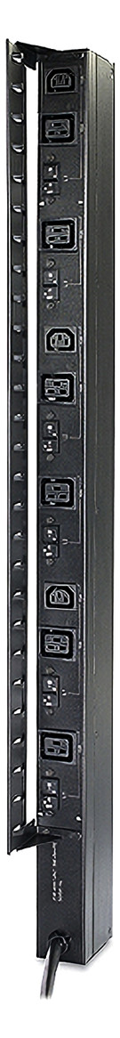 Rack-Stromverteilung 6Steckd 3xC13 6xC19 400V Mit Sicherung Schaltbar