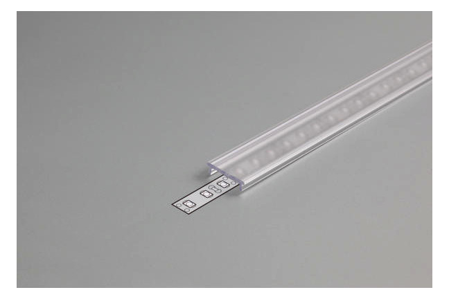 Profilabdeckung n.Konf tra IP00 transp 100x17,3x3,9mm nur Konfektionierung Profilabdeckung n.Konf tra IP00 transp 100x17,3x3,9mm nur Konfektionierung