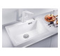 Blanco Becken Pleon 6 SILGRANIT 61,5 x 51 cm, PuraDur cafe, Ablauffernbedienung mit Drehbetätigung