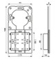 Tastsensor KNX UP ws 8f 8pkt LED m.LED-Anz
