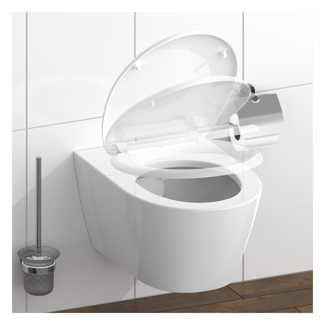 Bild Duroplast WC-Sitz WHITE, mit Absenkautomatik und mit Absenkautomatik und Schnell - KIRCHHOFF-8