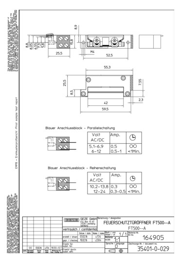 GEZE FT503-FB                     164914 