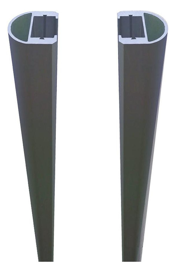 Bild RUDE-Systemglas +Dichtung Universalleisten ANTRHZ SET á 2 Leisten, 175 cm, für S - n.a.-0