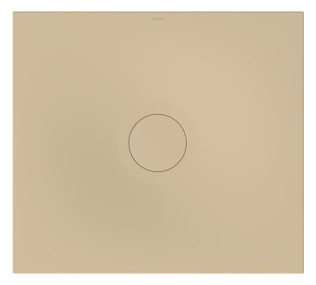 Bette Duschfliese BetteAir 1000 x 900 mm, bahama beige, Rechteck, glasierter Titan-Stahl, mit Minimum-Täger