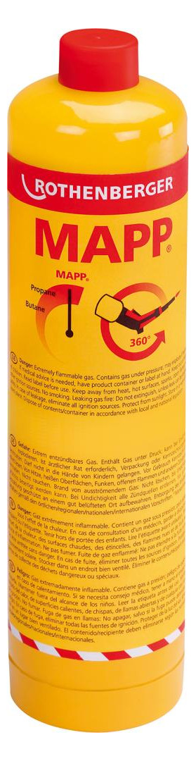 Bild Kartusche 650ml Mapp A Propylen Rothenbe rger - Rothenberger-0