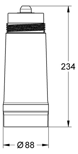 GROHE Aktivkohlefilter Blue Kapazität 3000 l