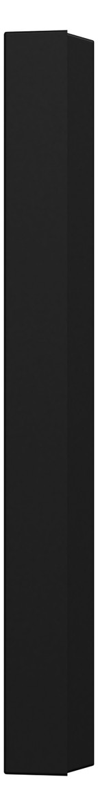 Rahmen 1f sw mt BSF Kst Unterputzmontage Textfeld/Beschriftungsfläche Thermopl