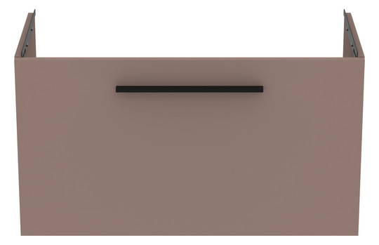 Ideal-Standard Möbel-Waschtischunterschrank i.life S 1 Auszug, 80 x 37,5 x 44 cm, carbongrau matt