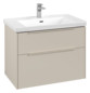 V&B Waschtisch-Unterschrank Subway 3.0 77,2x57,6x47,8cm, ohne LED/Griff monochrom, cashmere grey