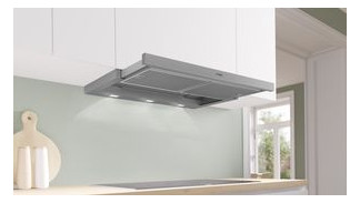 Dunstabzugshaube Flschirm 900mm si A LED 71dB 729cbm/h Ø120-150mm 4st Abl/Uml