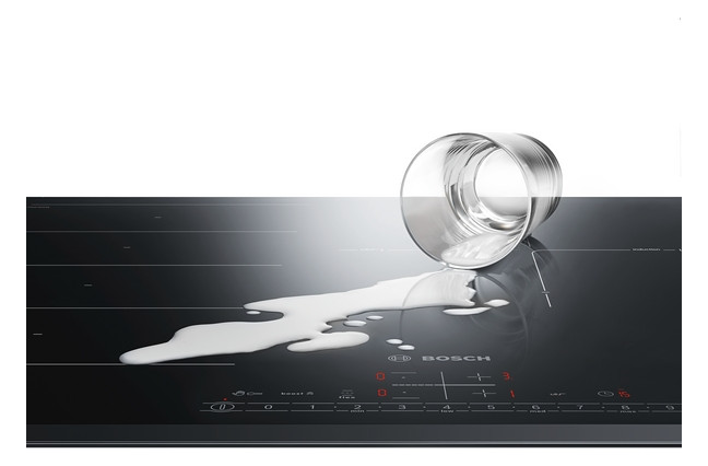 Glaskeramikfeld autark Alu Zweikreisz 306x527mm