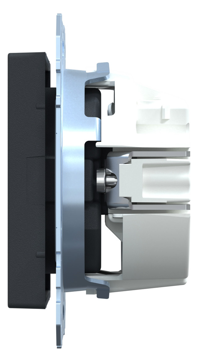 Steckdose 1f anth mt System M UP IP20 Steckdose 1f anth mt System M UP IP20