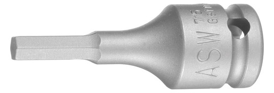 ASW-Kraft-Schraubendreher-Einsatz Innensechskant 3/8 - 10mm