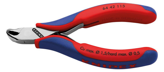 KNIPEX-Elektronik-Schrägschneider 6442 - 115 mm