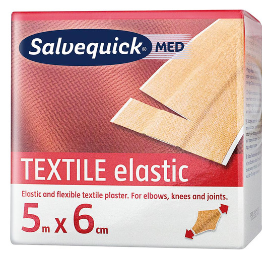 CEDERROTH-Textiles Pflaster Salvequick - 6cm x 5m
