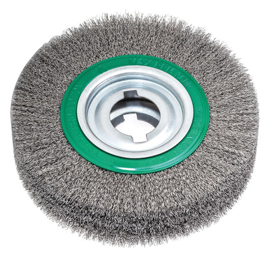 LESSMANN-Rundbürste, rostfrei gewellt 0,35mm -...
