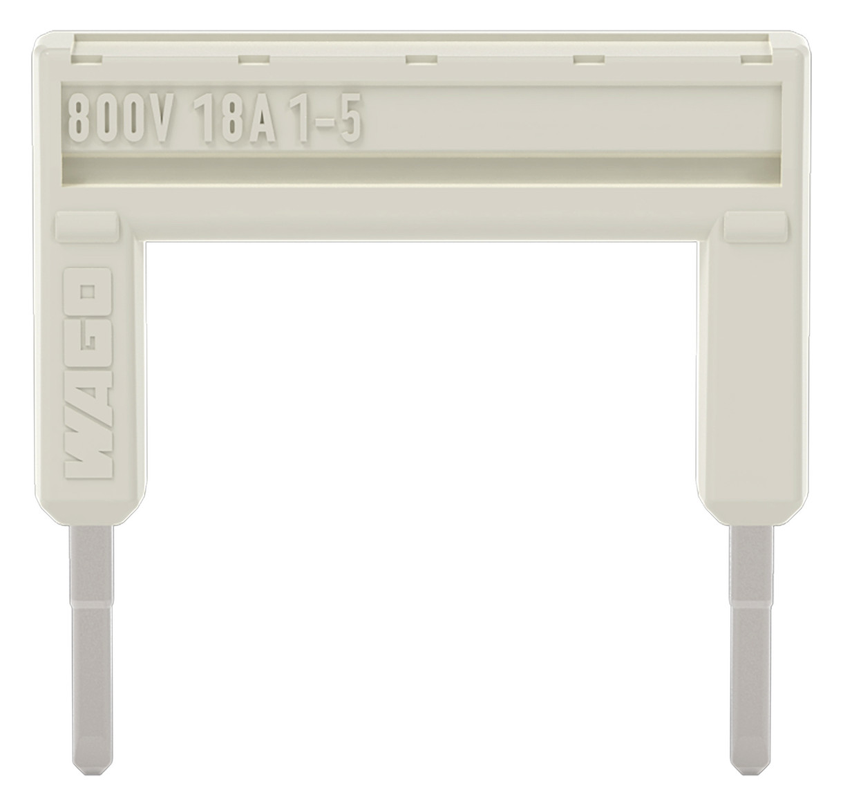 Querverbinder 5p Serie 2001 steckb isol 18A m.Berührungss