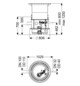 Kessel Pumpstation Aquapump Medium Mono GTF 600, 800-1250 mm, mit SDS-Schaltgerät, Abdeckung D