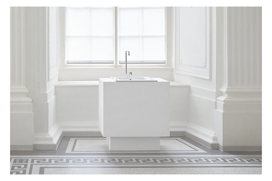 Einbau-Waschtisch BetteOne A139 80x49,5cm, bahamabeige