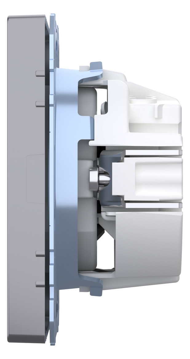 Steckdose 1f edst glz System Design UP m.BS Mit erhöhtem Berührungsschutz IP20 Steckdose 1f edst glz System Design UP m.BS Mit erhöhtem Berührungsschutz IP20