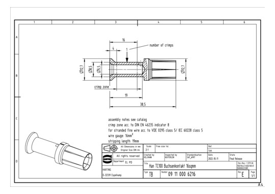 HART Han TC100 female        09110006216 