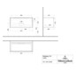 V&B Waschtisch-Unterschrank Subway 3.0 97,3x42,9x47,8cm, ohne LED/Griff Volcano black, taupe