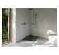 Duschwanne BetteUltra 1660 100x90x2,5cm, Glasur, smoke
