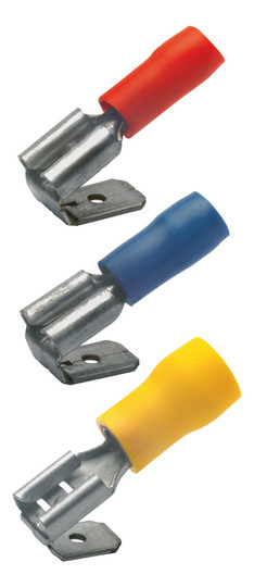 Flachsteckhülse Ms bl 1,5-2,5qmm teiliso fl_6,3x0,8mm fl 6,3x0,8mm