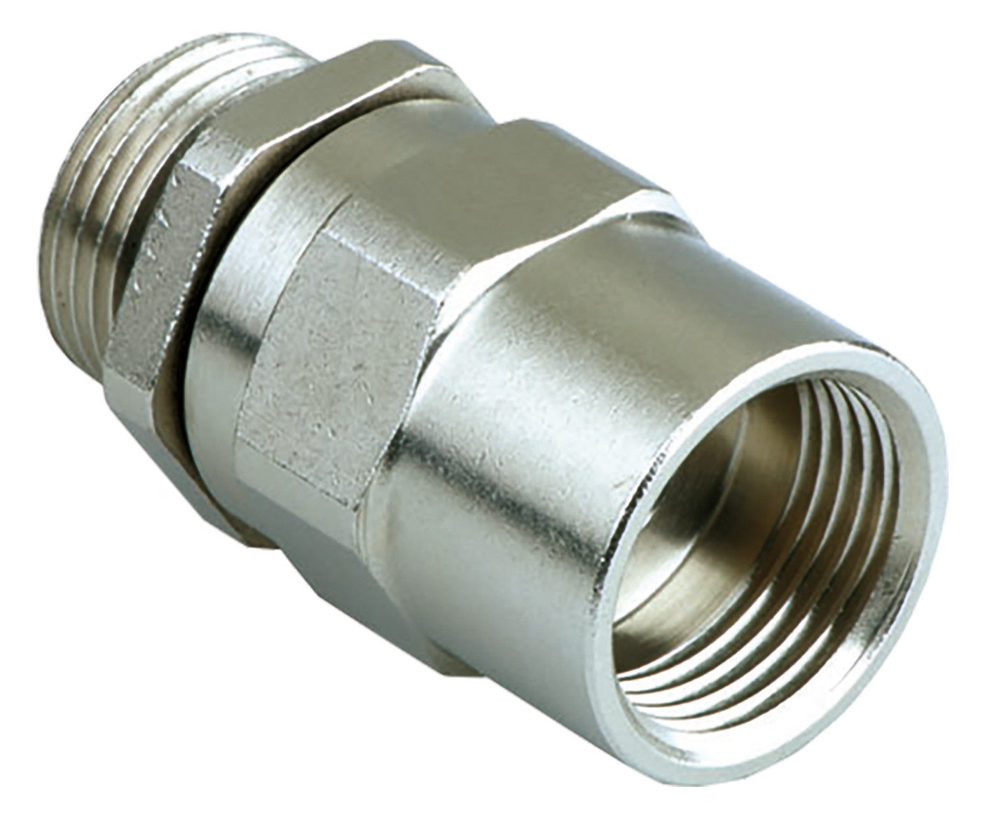 Kabelverschraubung M50 Ms si vernick ger 14mm IP68 m.Zugentlastung