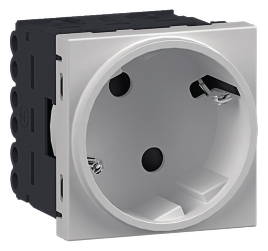 Hager Steckdose 1-fach SCHUKO GS10329016 