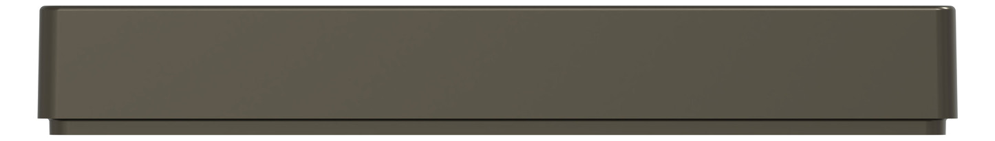 Rahmen 1f mokka metallic D-Life Metall f.GEB-K Unterputzmontage Edst