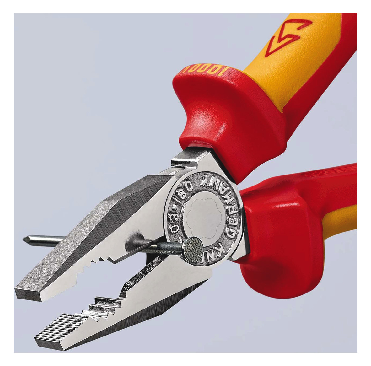 Kombizange 180mm vorst.Schneide 1000V Schutzisoliert 1000V 2Komp VDE