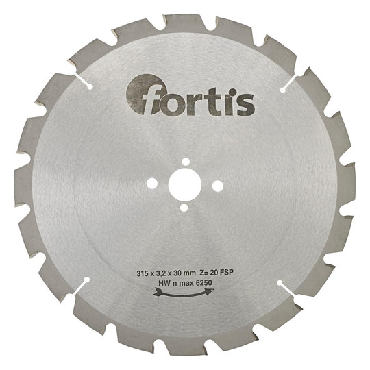 fortis-HW-Tischkreissägeblatt LF-Bau-nagelfest...