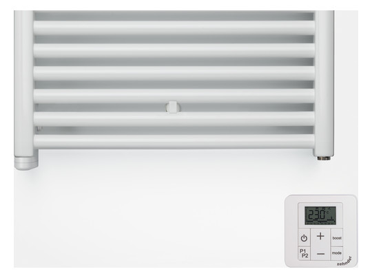 Zehnder Design-Elektroheizkörper toga TE-120-060/GD, 1148 x 600 mm, Telegrey 2, RAL 7046