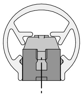 Vermaßte Strichzeichnung
