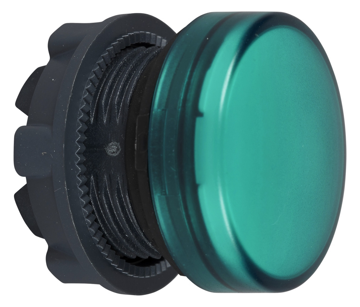 Leuchtmelder Front hoch rnd gn Ø22mm 1st Kst IP66