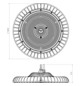 PRACHT Highbay COMO BL LED       9613112 