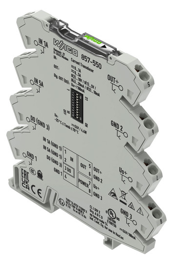 Strommessumformer 1-5A Serie 857 150Hz TS35 Hutschiene TH35