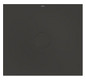 Bette Duschfliese PLUS BetteAir 1000 x 900 mm, anthracite, Rechteck, glasierter Titan-Stahl