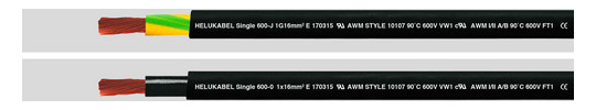 HELU Single 600-J 1G185 (350kcmil) 10901 