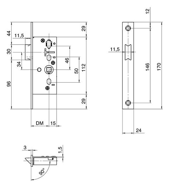 Bild RR 02 FSk FK 24/25-08-EST 003 kantig Falle nschl. kurz - SSF-1