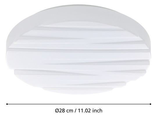 EGLO LED-Deckenleuchte D:280      900607 