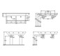 V&B Schrank-Doppelwaschtisch Subway 3.0 130x47cm, eckig, ohne Hahnloch/ohne Überlauf, stone white C-plus