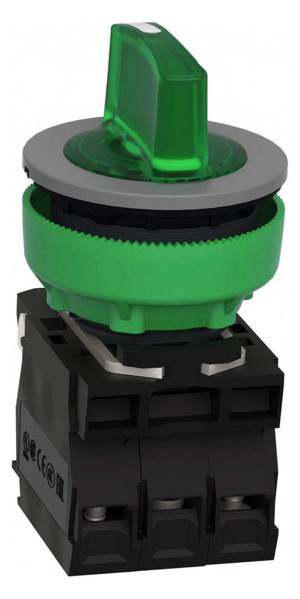 Wahlschalter 3stuf Knebel Ø30,5mm IP66 1S 1Ö