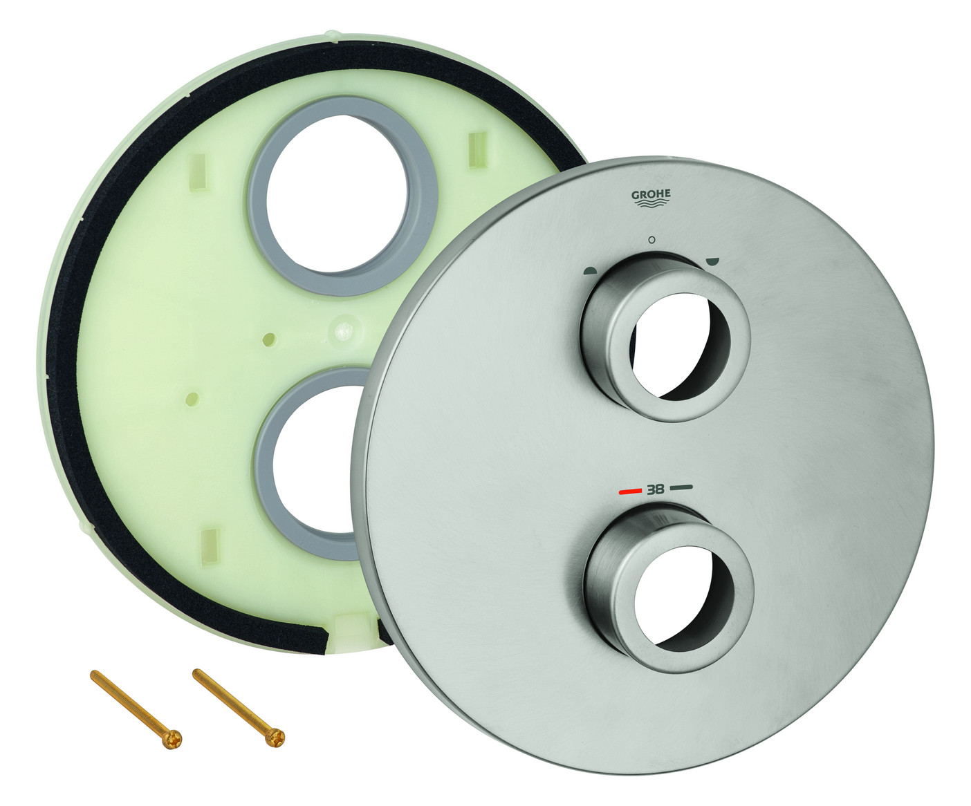 GROHE Rosette 47810 supersteel