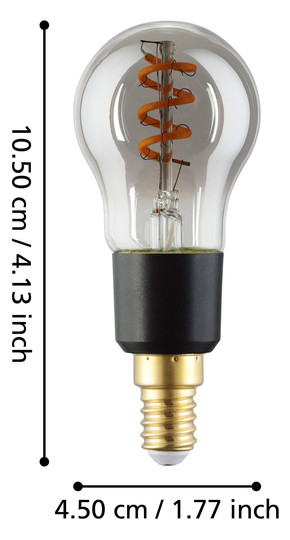 EGLO Leuchtmittel ZIG-E14-P45 4W  110323 